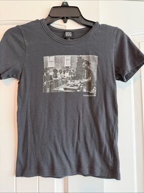 BDG Charcoal Gray Museum of Youth Culture T-Shirt